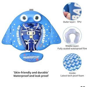 Blue Mambobaby Infant Swim Float